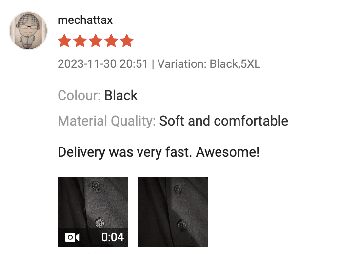 Cool Breeze Polo Shirt Customer Review 2