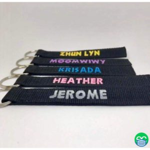 Personalized Keychain Tag Colours