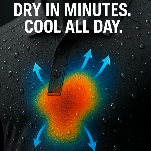 Dry in Minutes Cool All Day